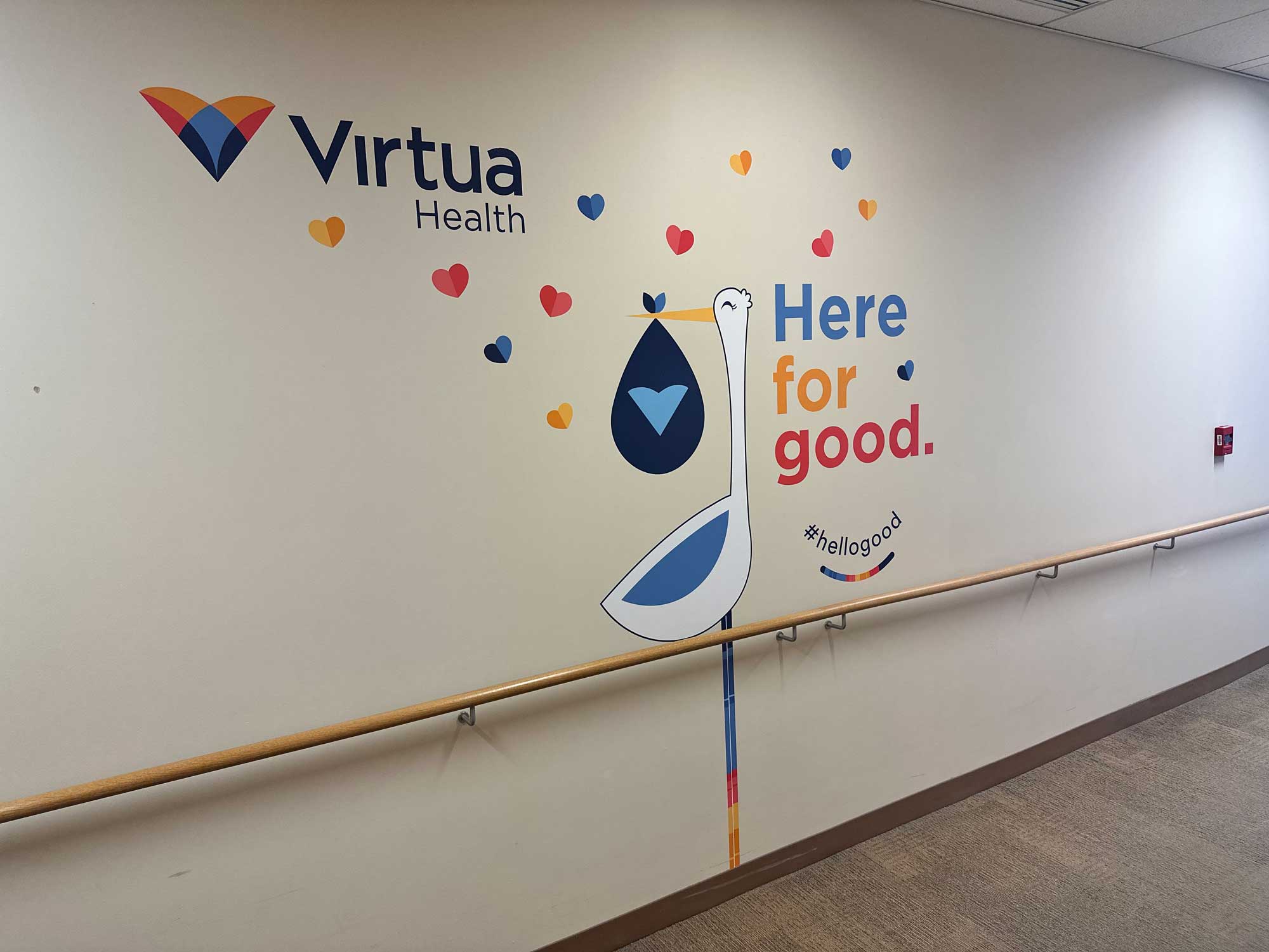Virtua New Mothers Area Decals